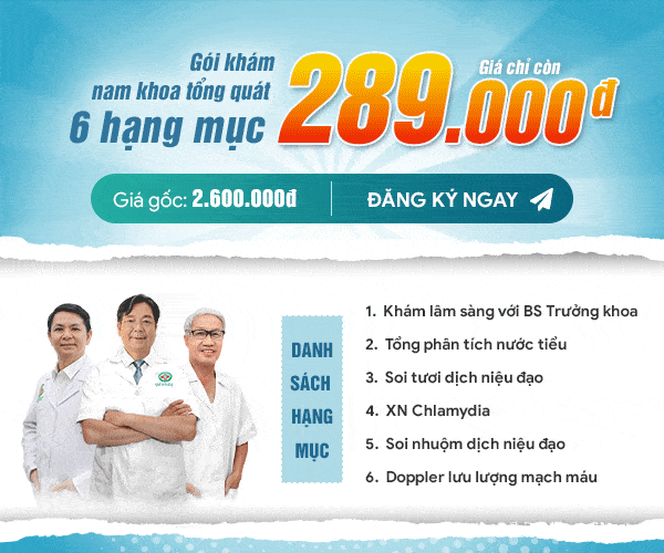 Gói khám Nam Khoa