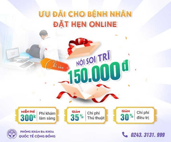 Gói khám ưu đãi bệnh trĩ