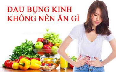 Đau bụng kinh không nên ăn gì để giảm cơn đau