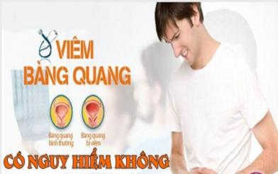 Bệnh viêm bàng quang có nguy hiểm không?