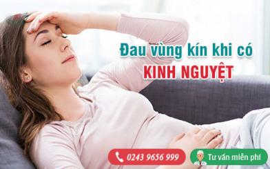 Đau vùng kín khi có kinh nguyệt, dấu hiệu bệnh nguy hiểm