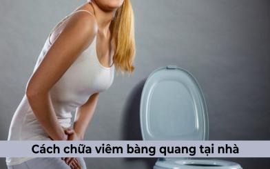 Bật mí những cách chữa viêm bàng quang tại nhà