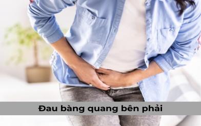 Đau bàng quang bên phải - dấu hiệu báo động về các bệnh lý tiết niệu