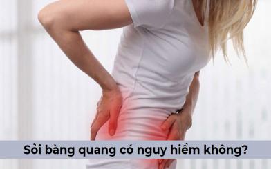 Cho hỏi bị sỏi bàng quang có nguy hiểm không, chữa bằng cách nào?