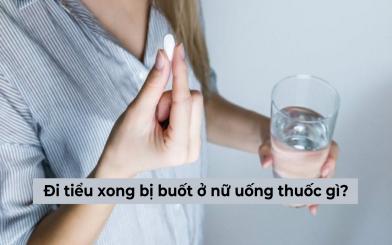 [Giải đáp] Đi tiểu xong bị buốt ở nữ uống thuốc gì?