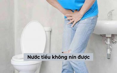 Nước tiểu không nín được có nguy hiểm không? Cách điều trị hiệu quả