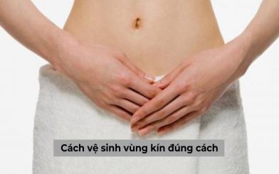 Chia sẻ cách vệ sinh vùng kín đúng cách cho phái nữ