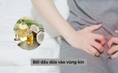 Bôi dầu dừa vào vùng kín có tác dụng gì? Có ảnh hưởng gì không?