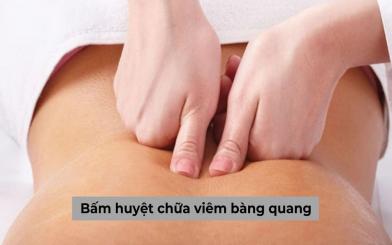 5 Cách bấm huyệt chữa viêm bàng quang hiệu quả được áp dụng hiện nay