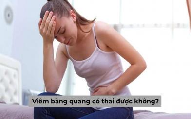 Viêm bàng quang có thai được không? Nên làm gì khi bị mắc bệnh