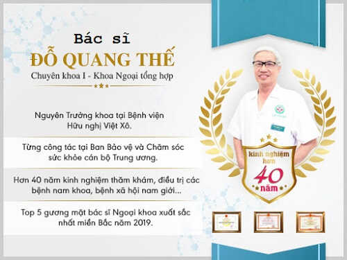 bác sĩ CKI Ngoại tổng hợp Đỗ Quang Thế