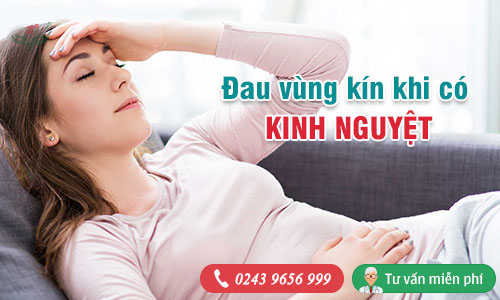 Đau vùng kín khi có kinh nguyệt