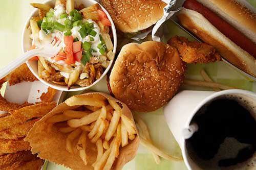 Đồ ăn có nhiều chất béo