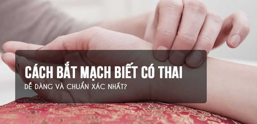 Hướng dẫn cách bắt mạch tay biết có thai