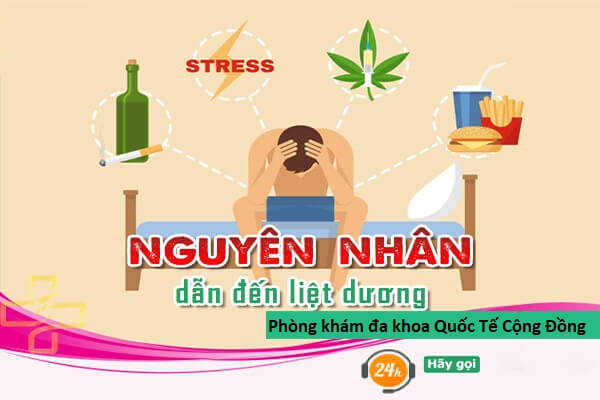 Nguyên nhân liệt dương