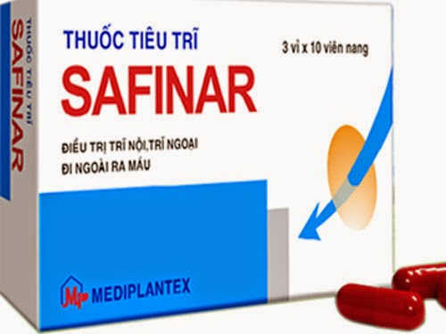 Thuốc chữa bệnh trĩ Safinar